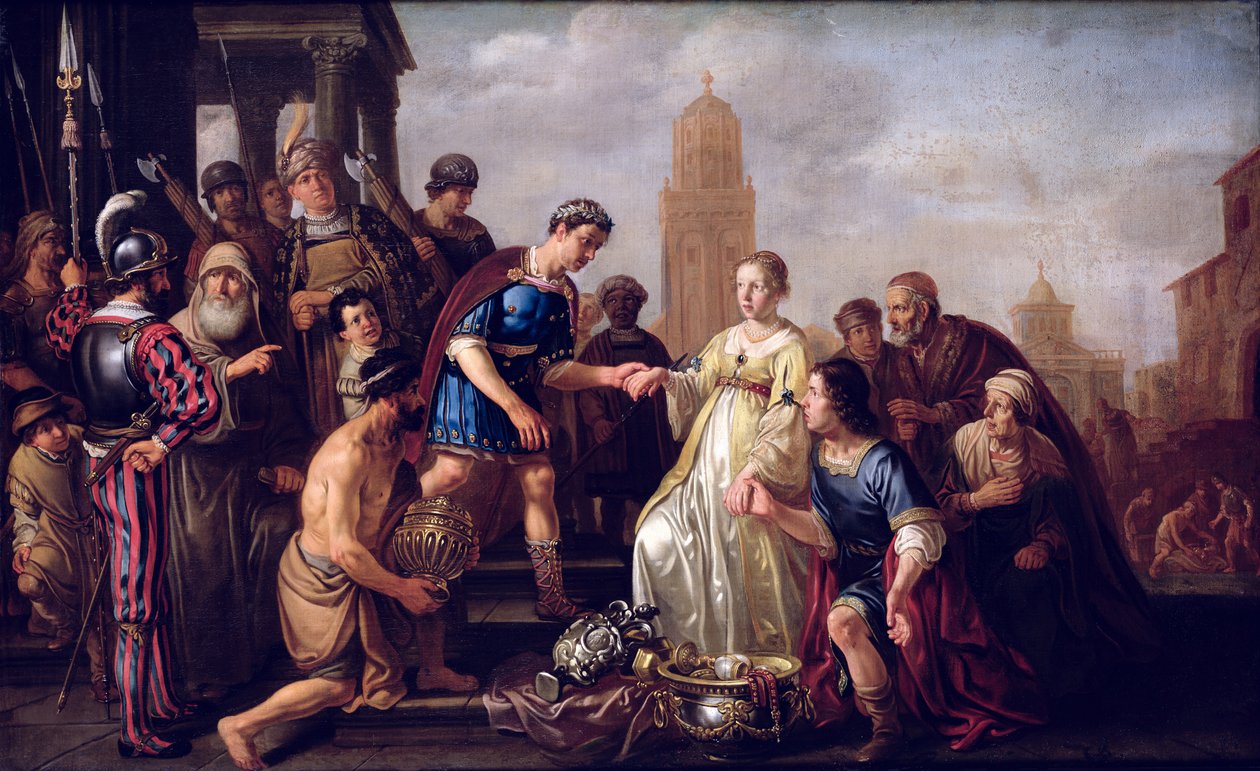A Continência de Cipião (237-183 aC) 1643 de Nicolaes Cornelisz Moeyaert