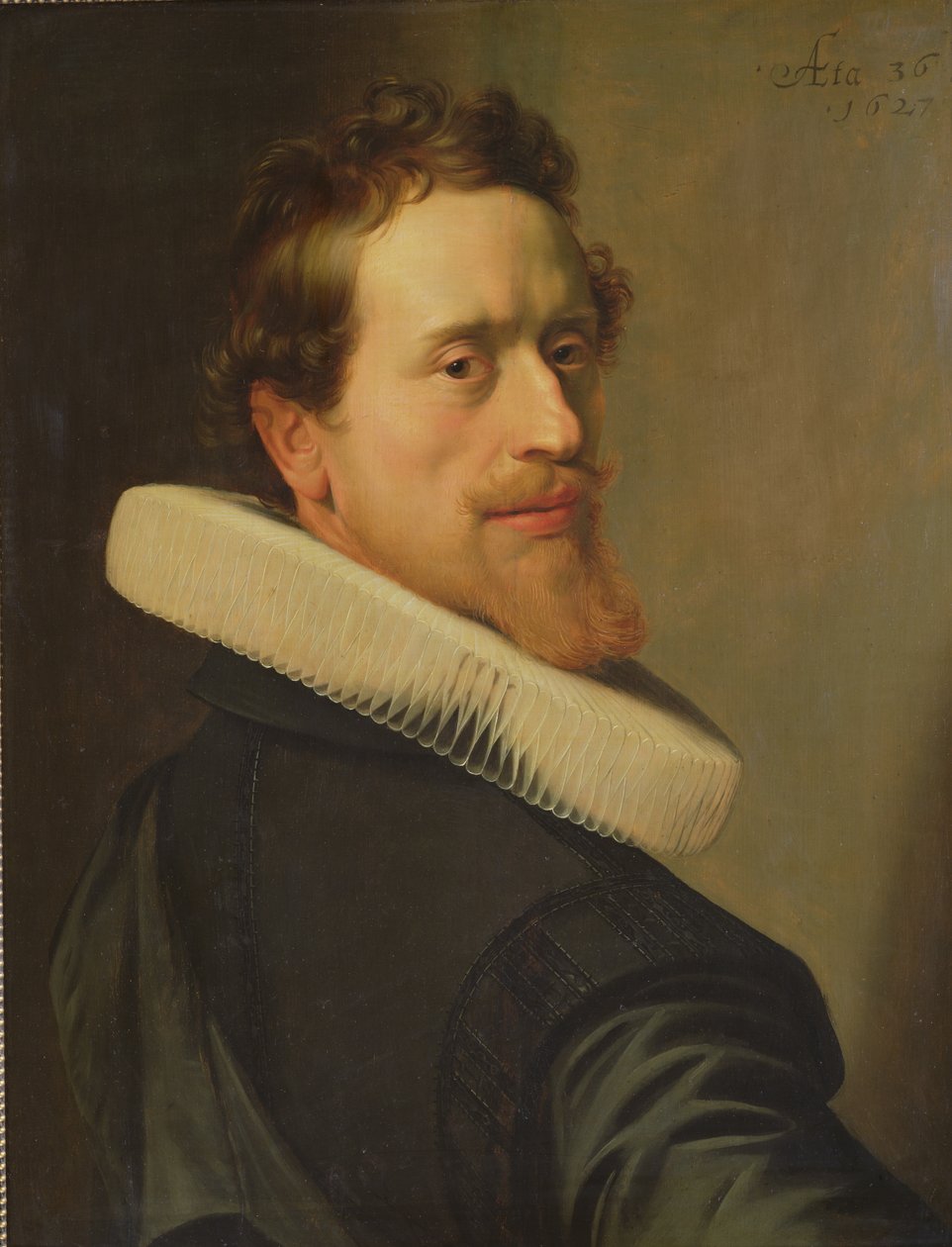 Auto-retrato envelhecido 36, 1627 de Nicolaes Eliasz
