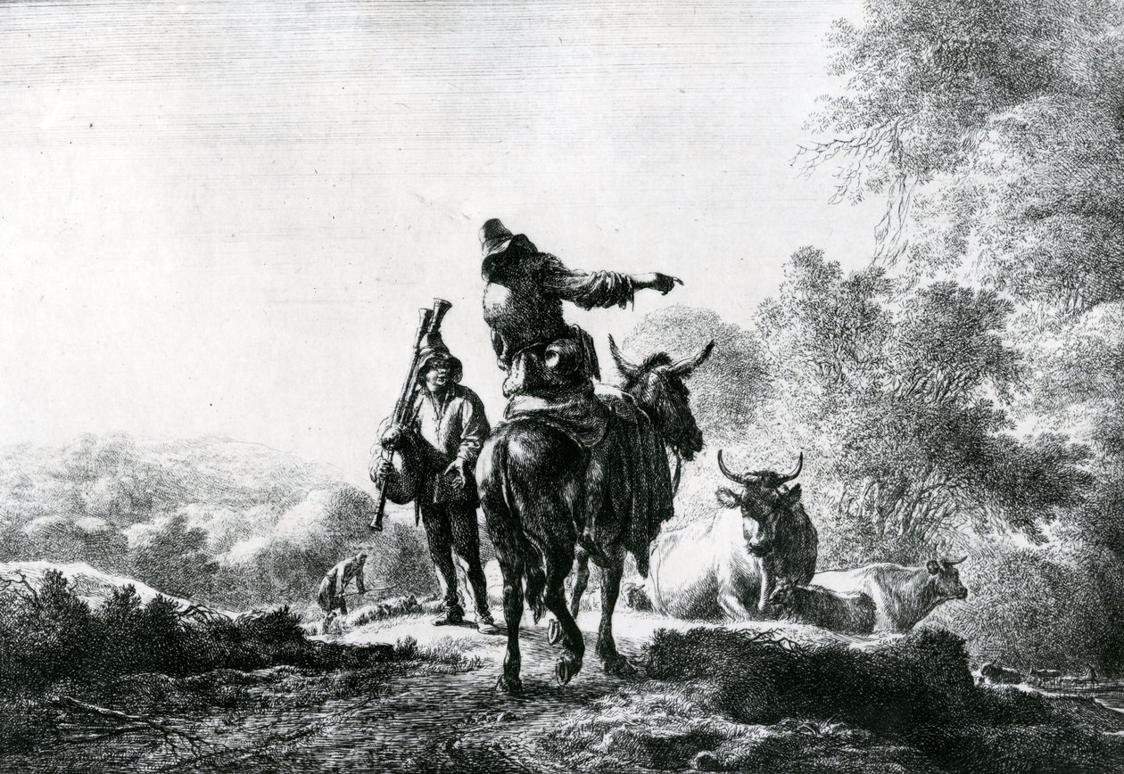 O Piper Bag de Nicolaes Pietersz. Berchem