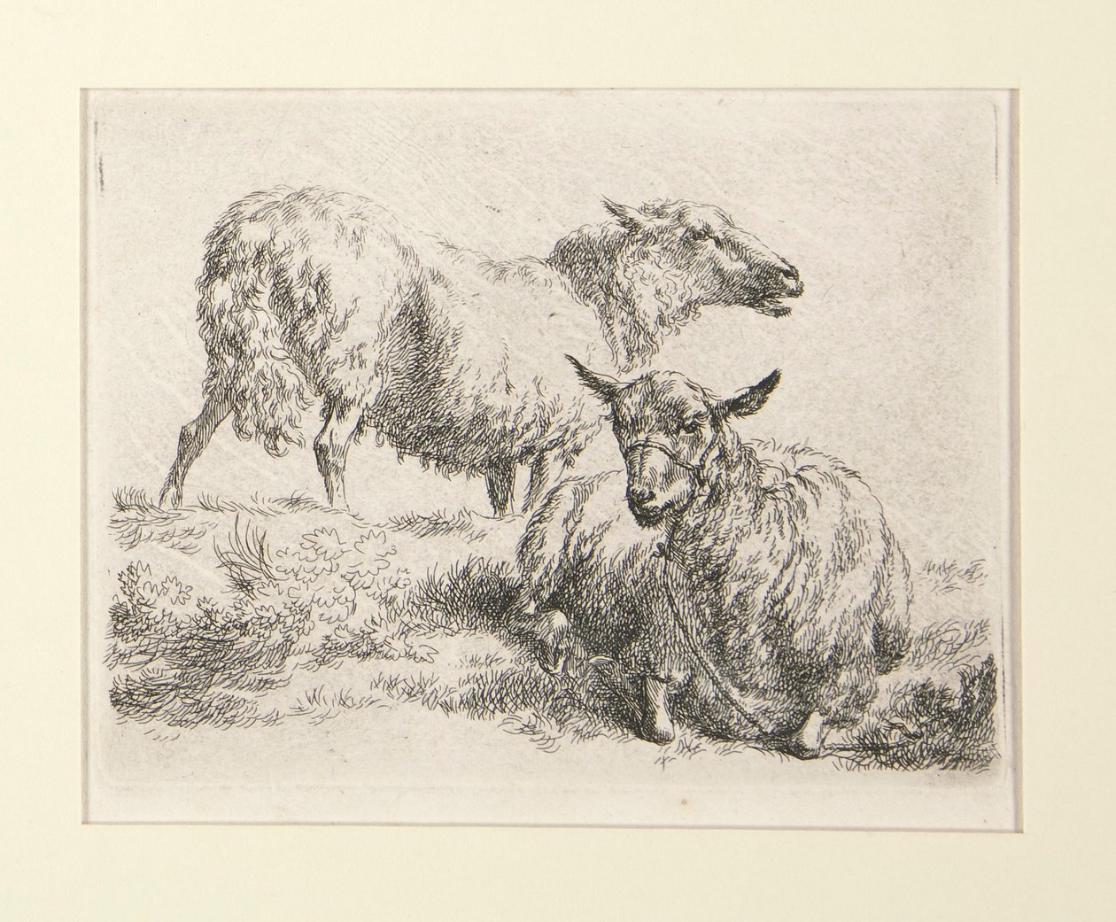 4 gravuras de de Nicolaes Berchem