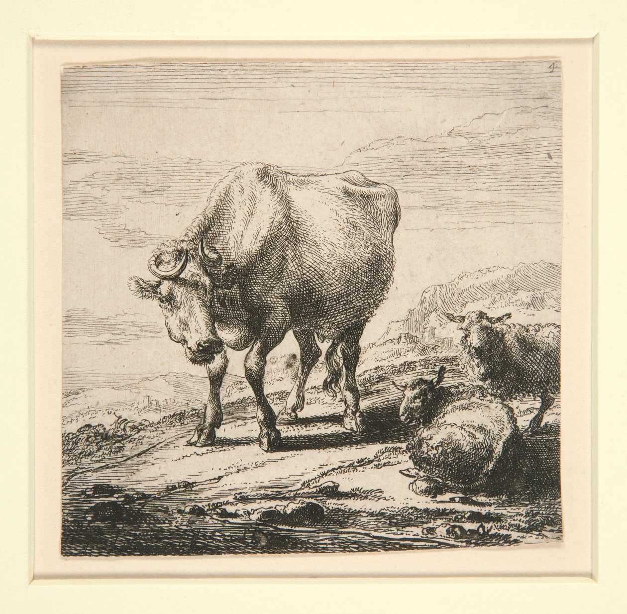O Conjunto das Vacas, com a Leite-Maida de Nicolaes Berchem