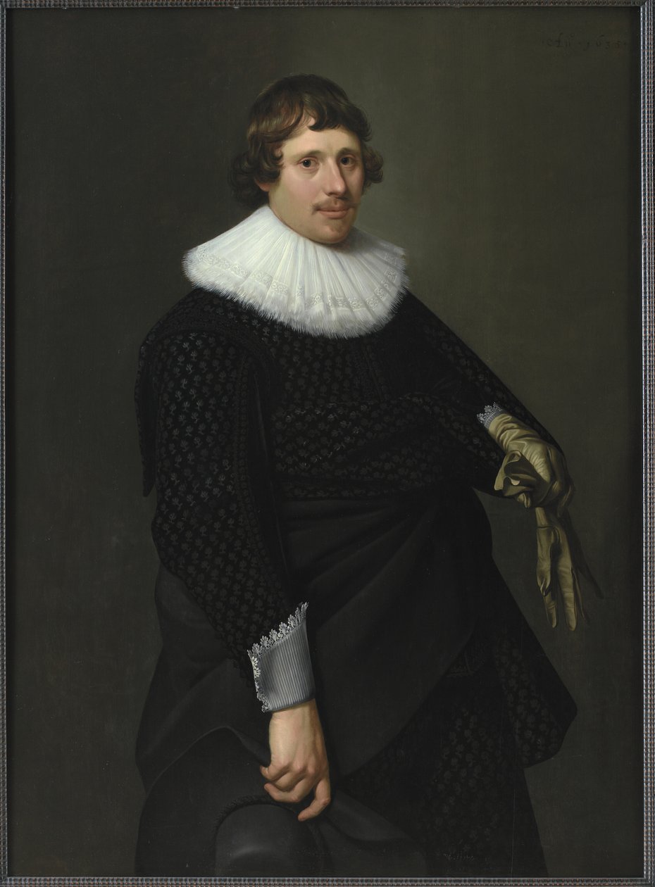 Retrato de um homem de Nicolaes Eliasz. Pickenoy