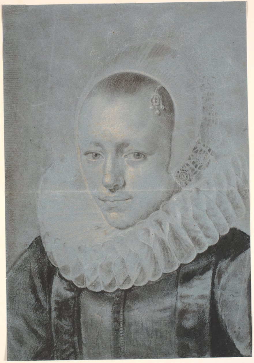 Retrato de uma mulher de Nicolaes Eliasz. Pickenoy