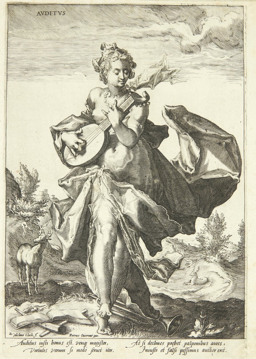 A audiência de Nicolaes Jansz. Clock