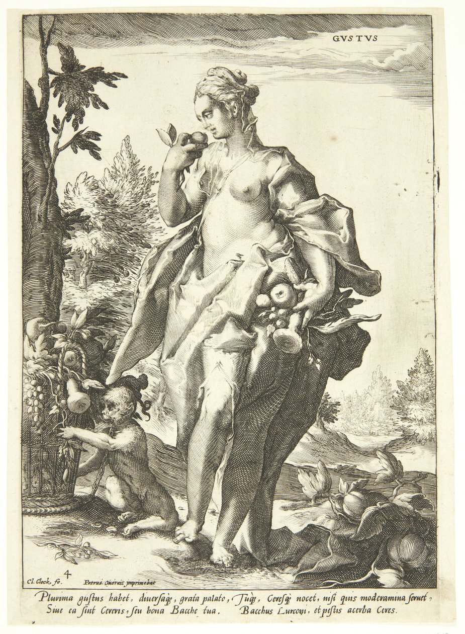 O sentido do paladar de Nicolaes Jansz. Clock