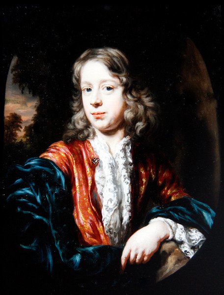 Um Retrato de um Jovem (óleo sobre tela) de Nicolaes Maes