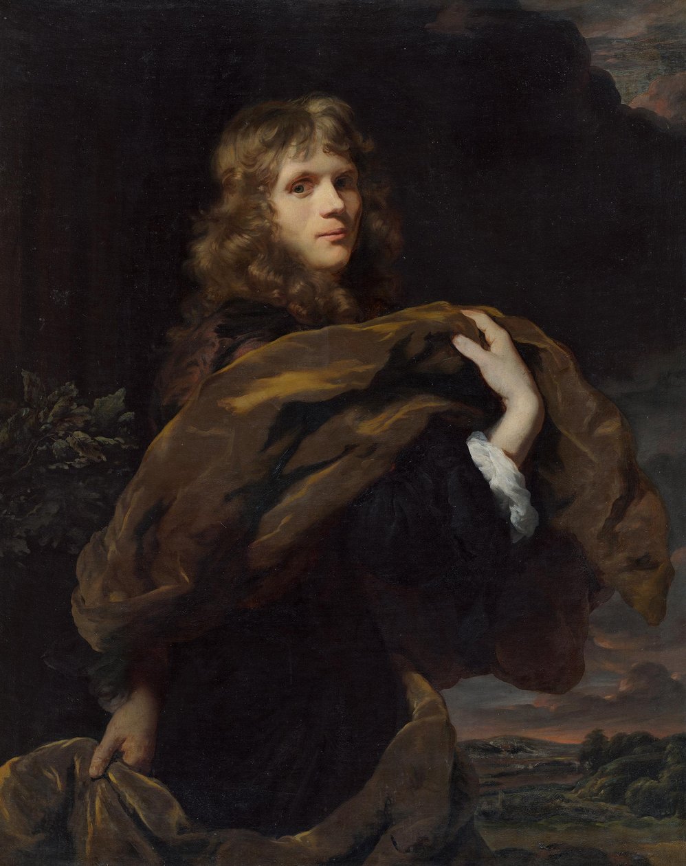 Retrato de um jovem cavalheiro de Nicolaes Maes