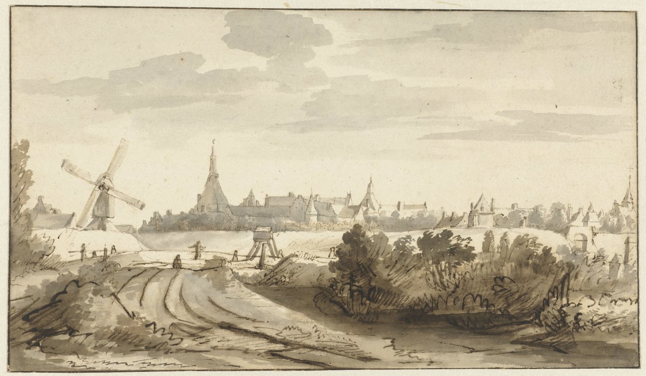 Vista de Ravestein de Nicolaes Maes