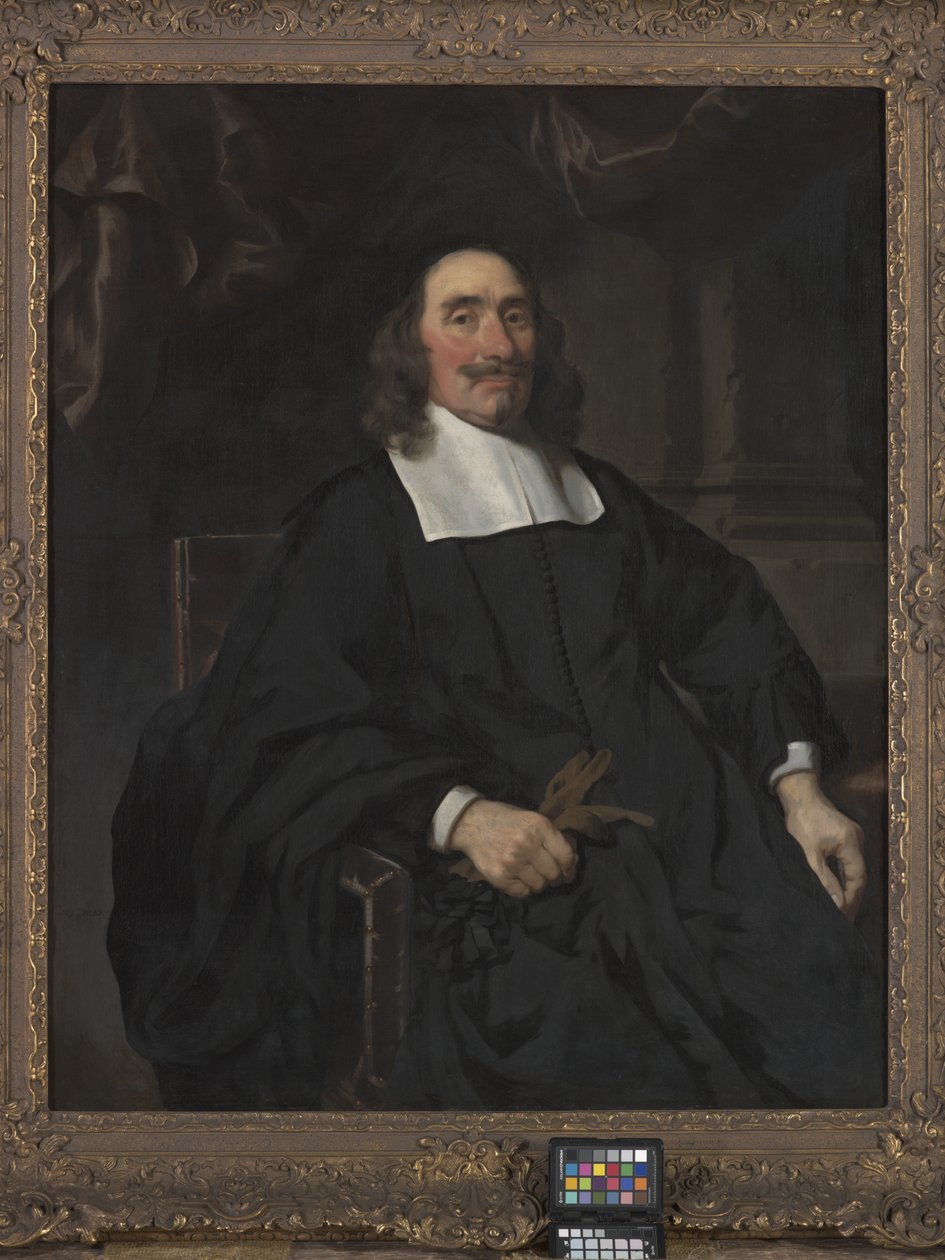 Retrato de um cavalheiro (óleo sobre tela) de Nicolaes Maes