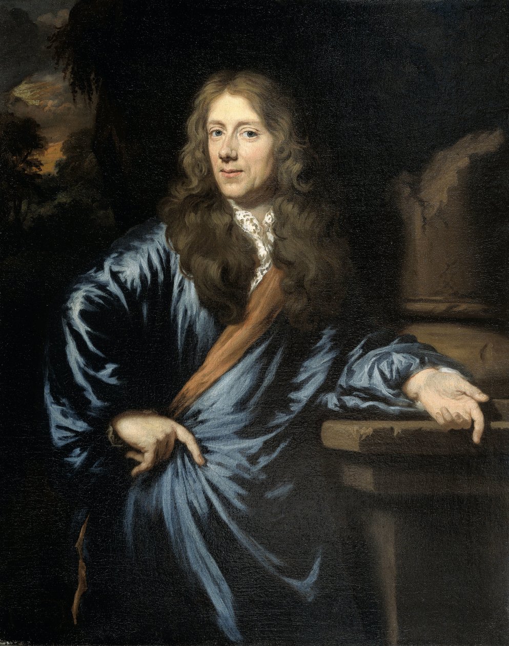 Retrato de Willem Pottey, Advogado e contabilista-geral de Flushing de Nicolaes Maes