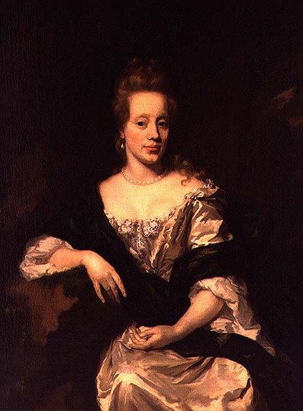 Retrato de uma Senhora, c.1675 (óleo sobre tela) de Nicolaes Maes
