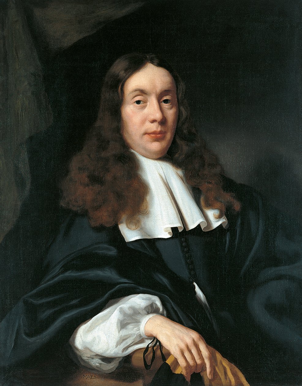 Retrato de um homem de Nicolaes Maes