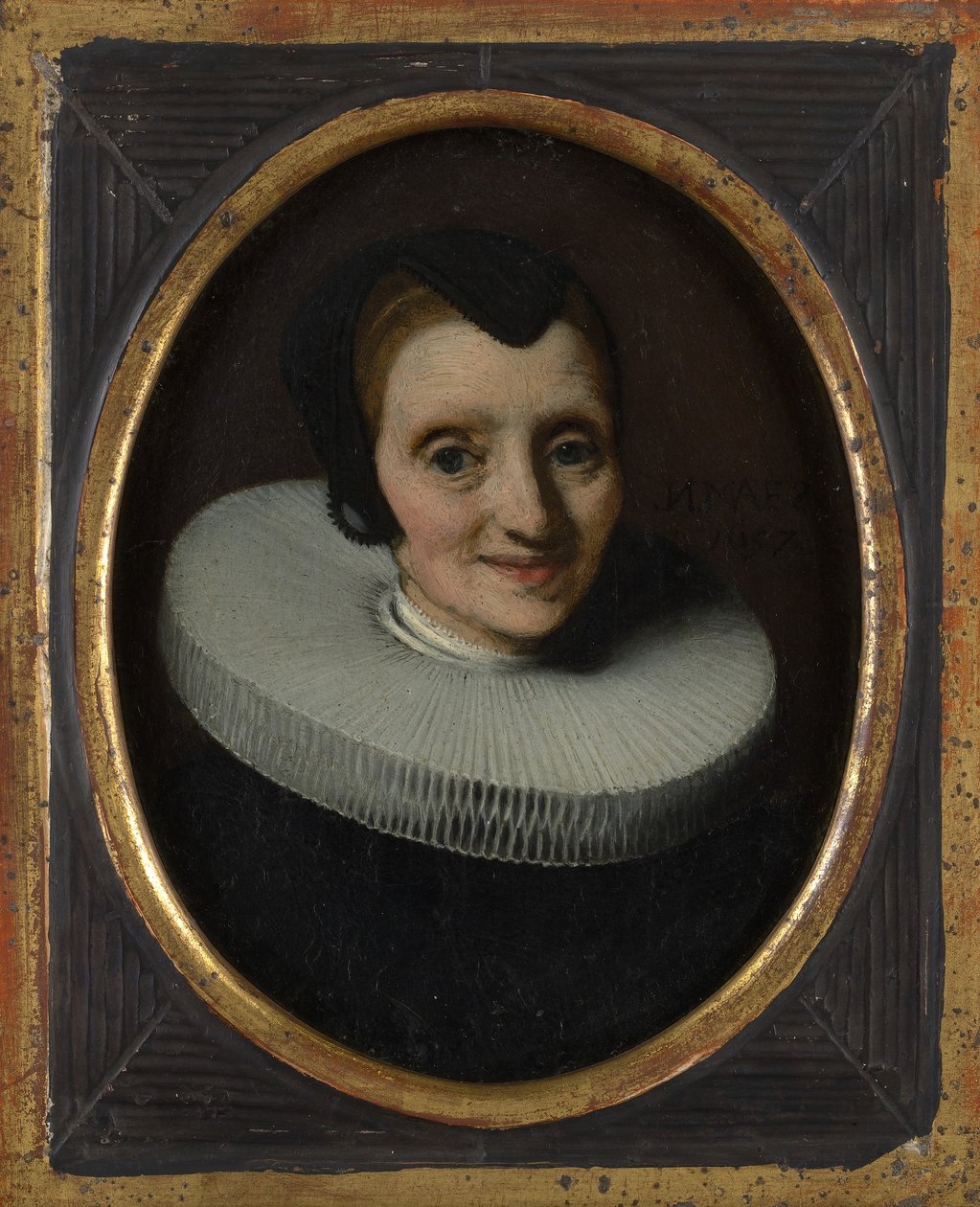 Retrato de uma mulher, 1657. de Nicolaes Maes