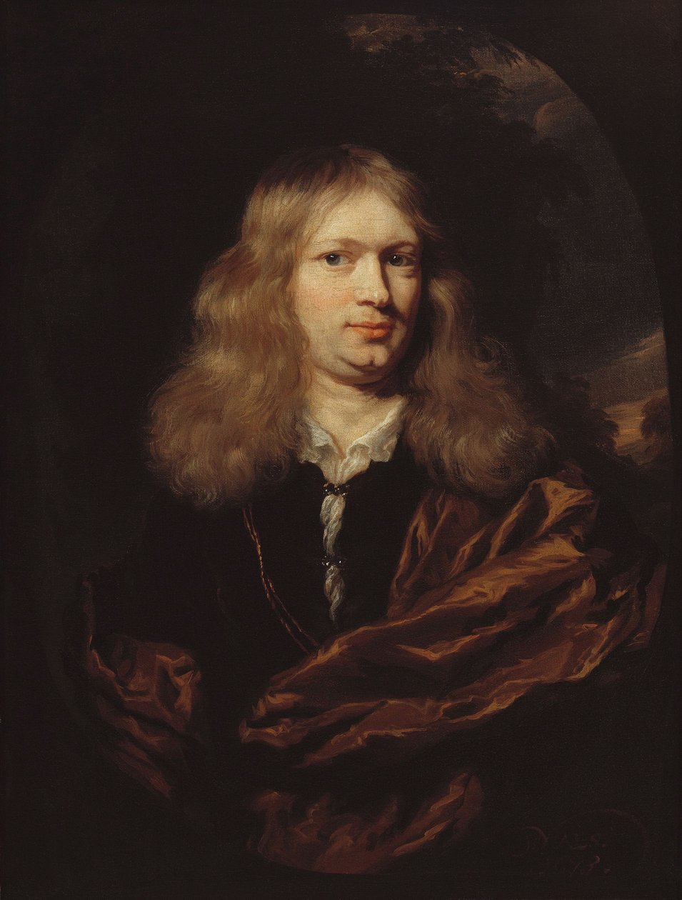 Retrato de um homem jovem de Nicolaes Maes