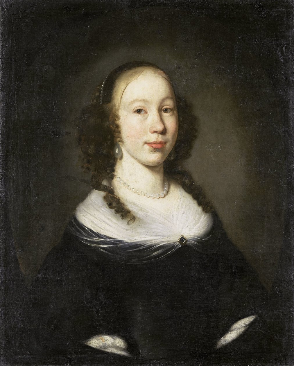 Retrato de uma jovem mulher de Nicolaes Maes