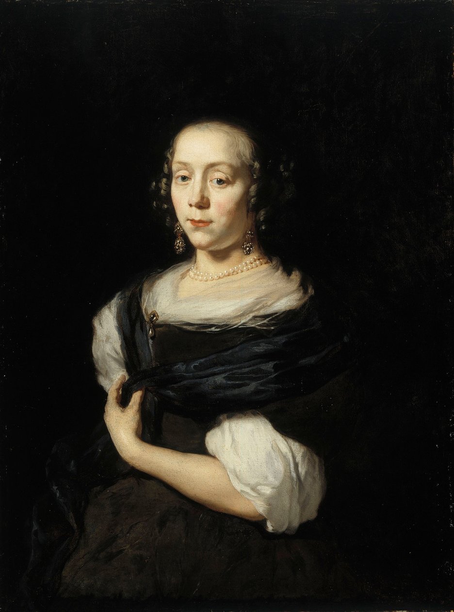 Retrato de uma jovem dama de Nicolaes Maes