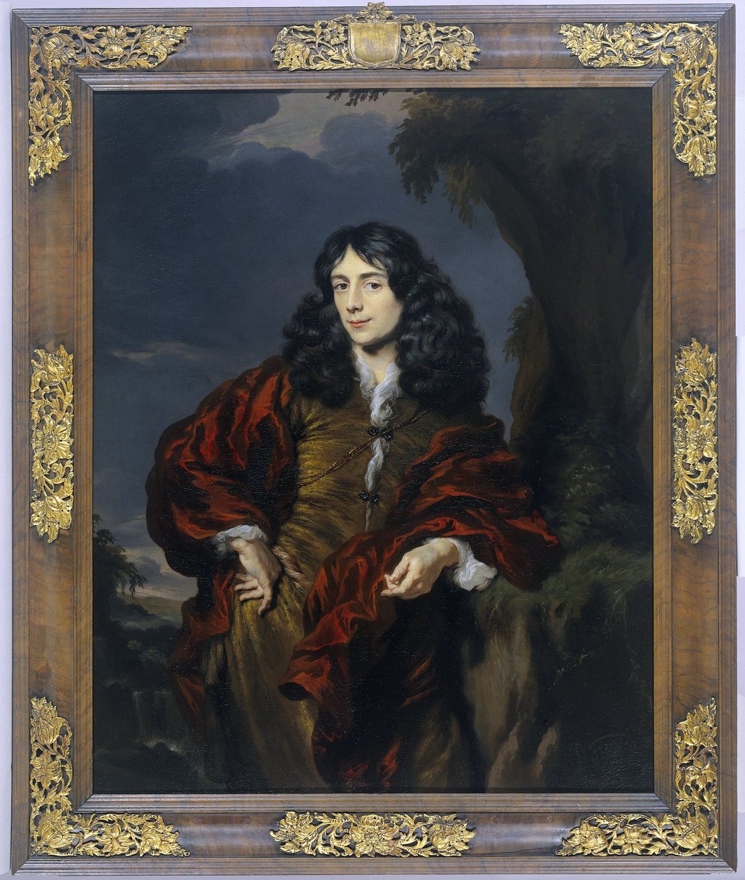 Retrato de um jovem, possivelmente Simon van Alphen (1650-1730) de Nicolaes Maes