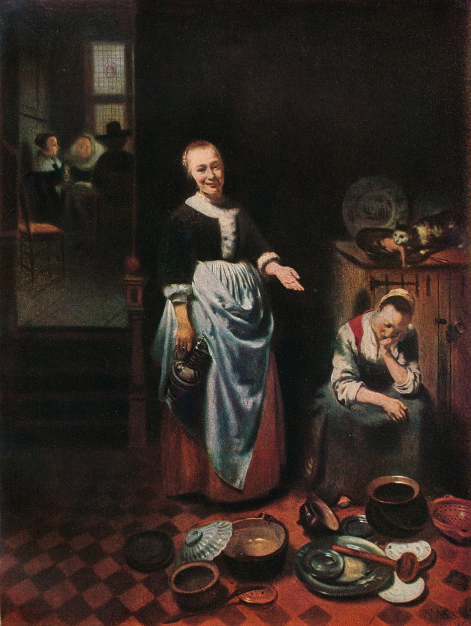 O Servo Inativo, 1655 de Nicolaes Maes