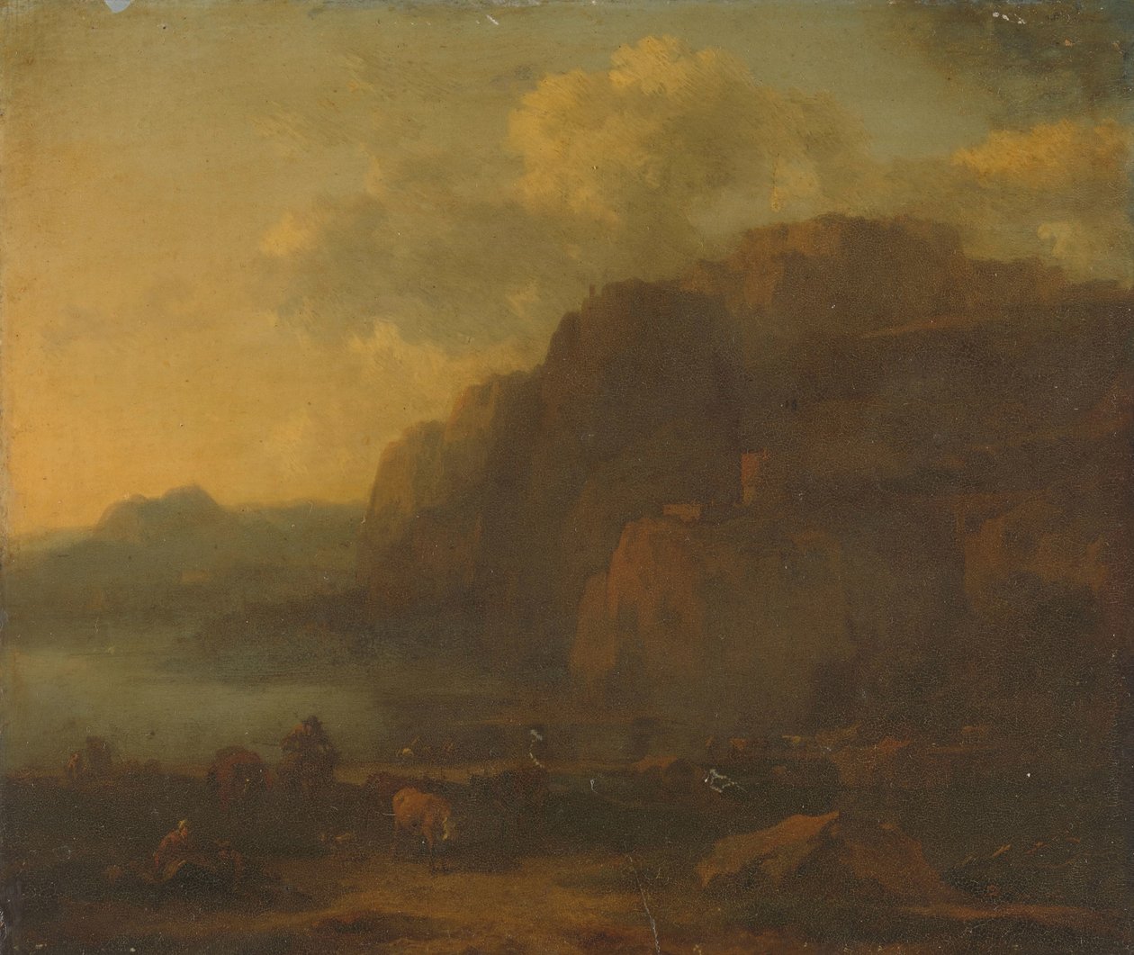 Paisagem Italiana de Nicolaes Pietersz Berchem