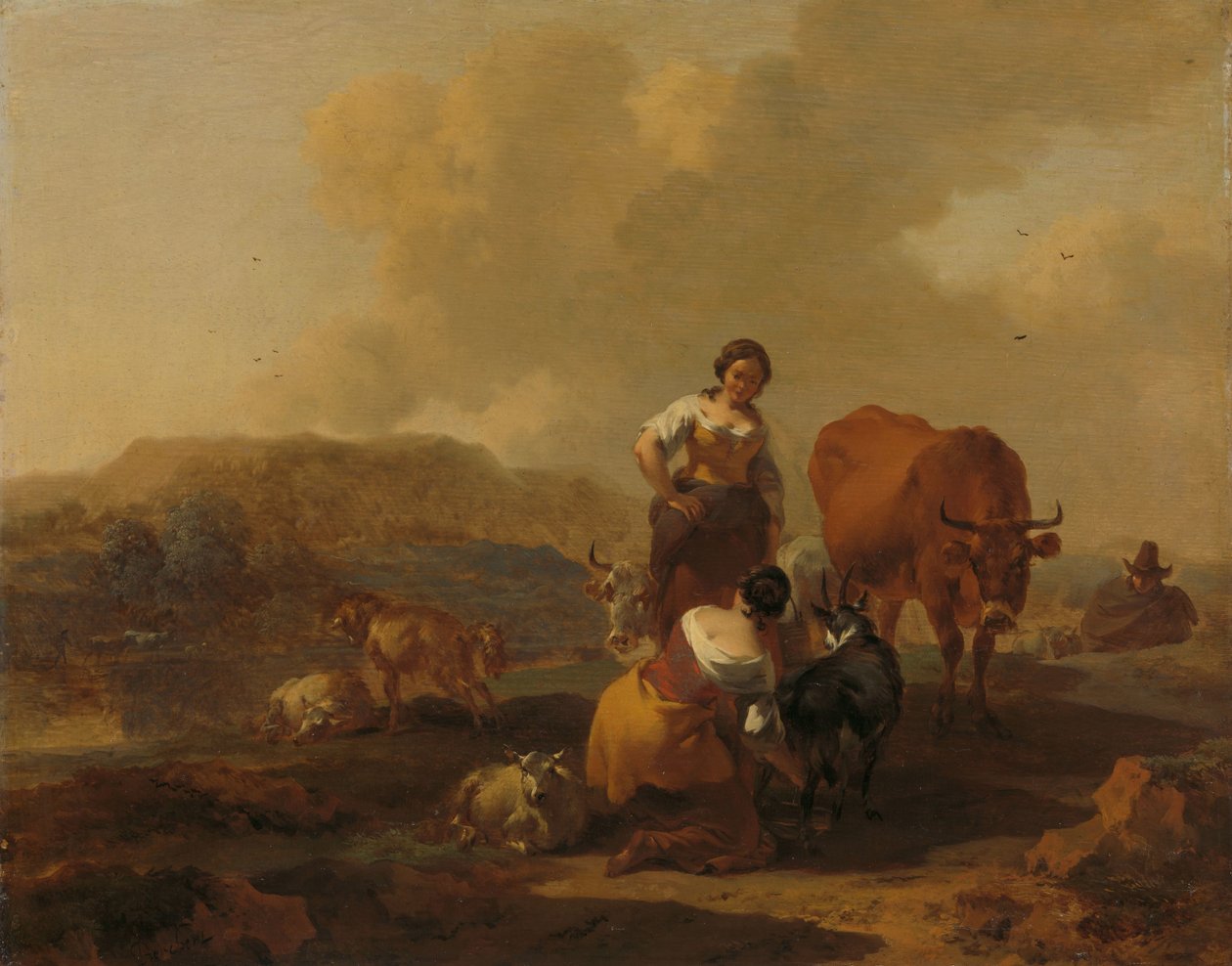 Paisagem Italiana de Nicolaes Pietersz Berchem