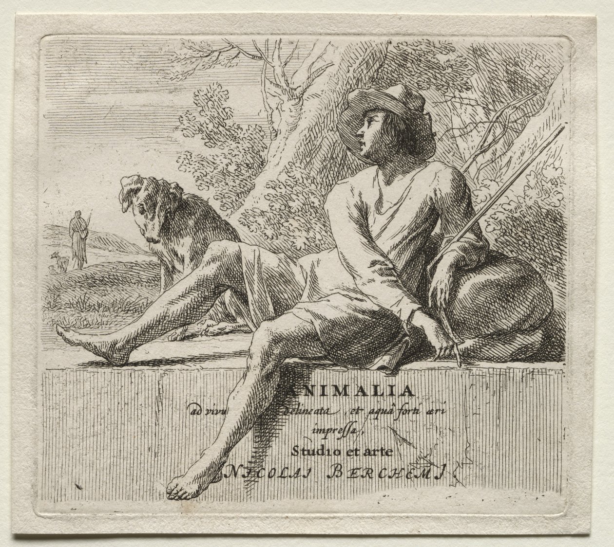 Nicolaes Berchem, a série Elder Shepherding. de Nicolaes Pietersz. Berchem