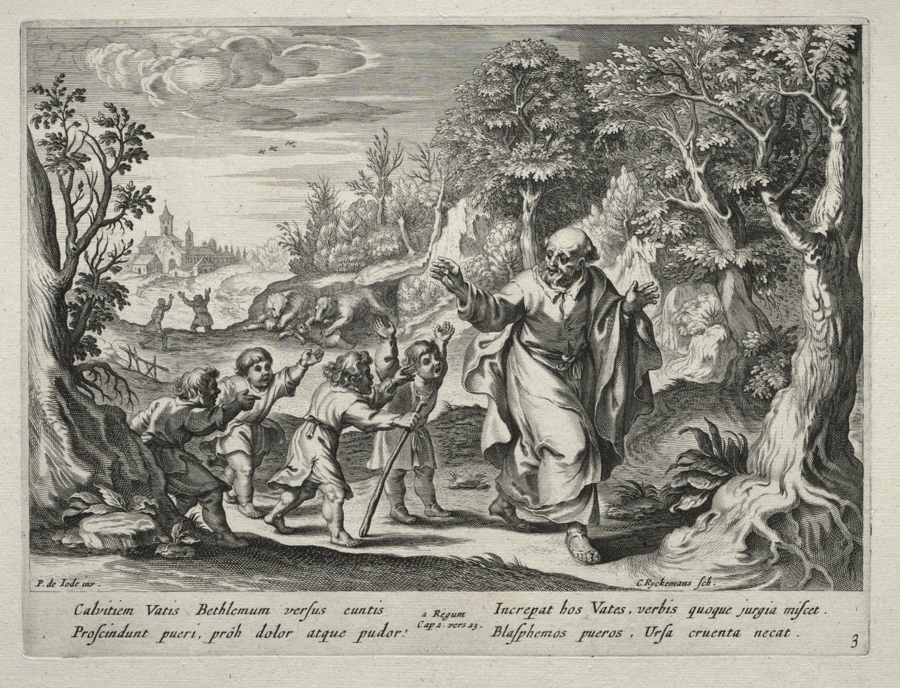 A história de Eliseu de Nicolaes Rijckmans