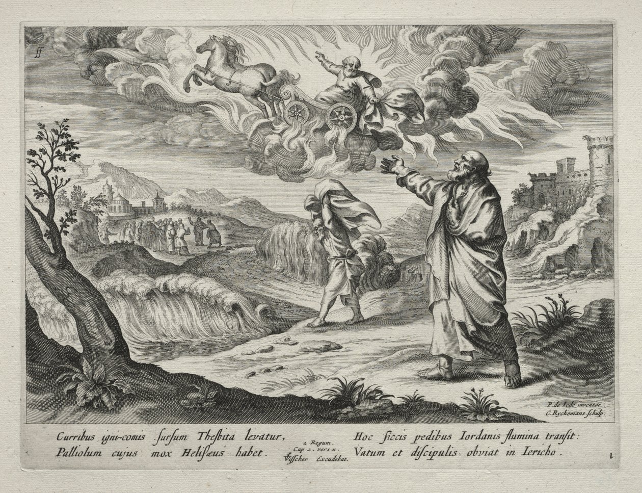 The Story of Elisha, 1643. de Nicolaes Rijckmans