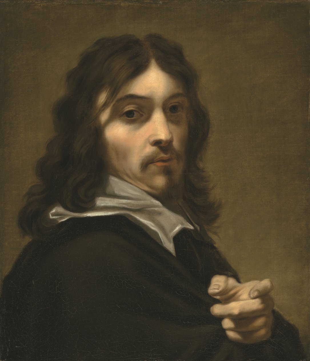 Retrato de Georg Pfründt (1603-1663), à altura do busto (óleo sobre tela) de Nicolaes Van Helt Stockade