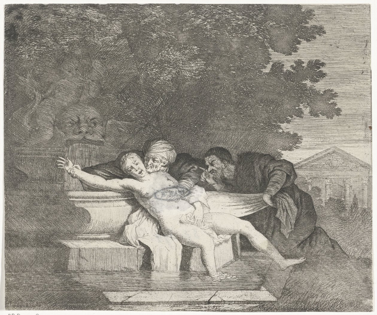 Susanna e os anciãos de Nicolaes Van Helt Stockade