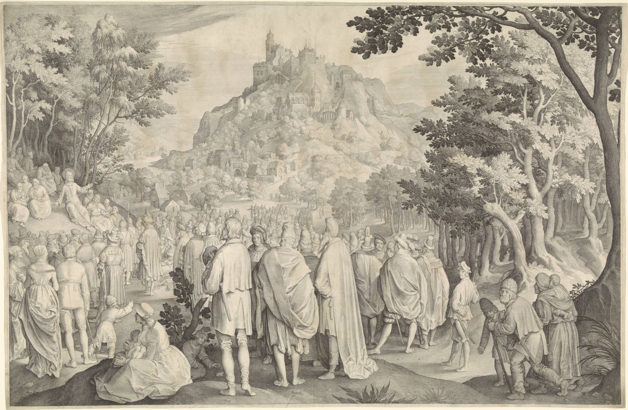 Sermão da Montanha de Nicolaes de Bruyn