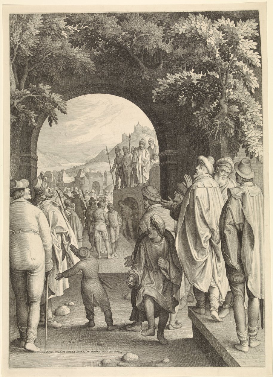 Ecce Homo
Paixão de Cristo (título da série) de Nicolaes de Bruyn