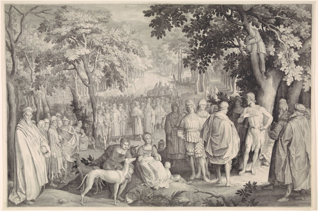 Pregação de João Batista de Nicolaes de Bruyn
