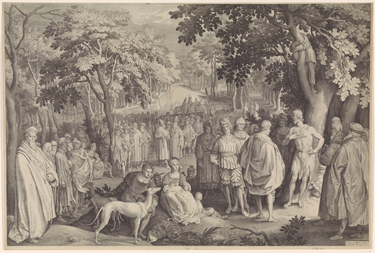 Pregação de João Batista de Nicolaes de Bruyn