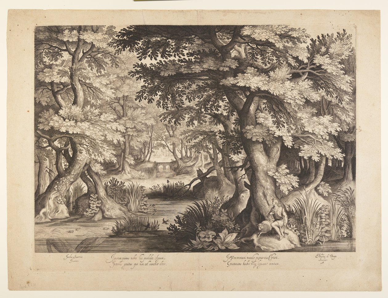 São João Batista no deserto de Nicolaes de Bruyn