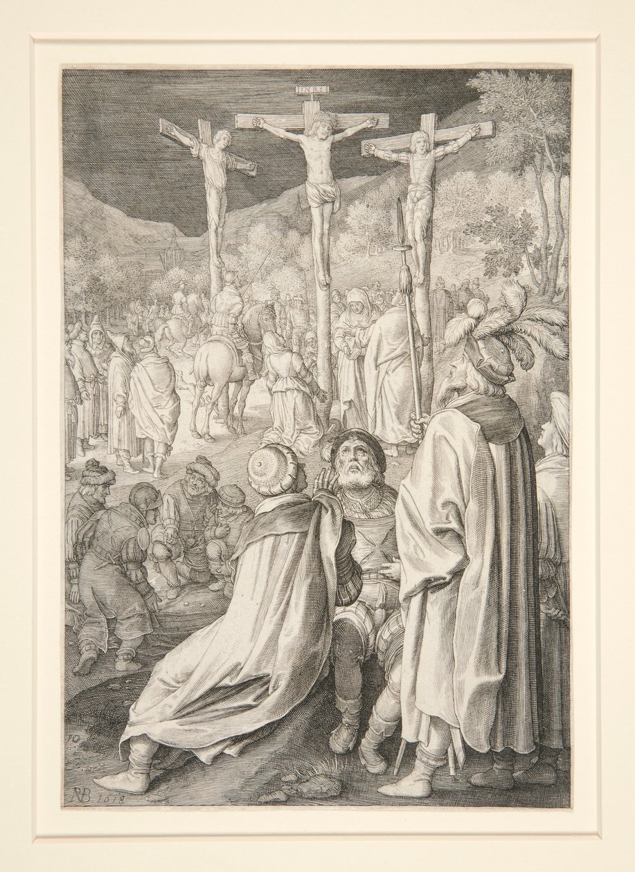 A Crucificação (Série Paixão) de Nicolaes de Bruyn