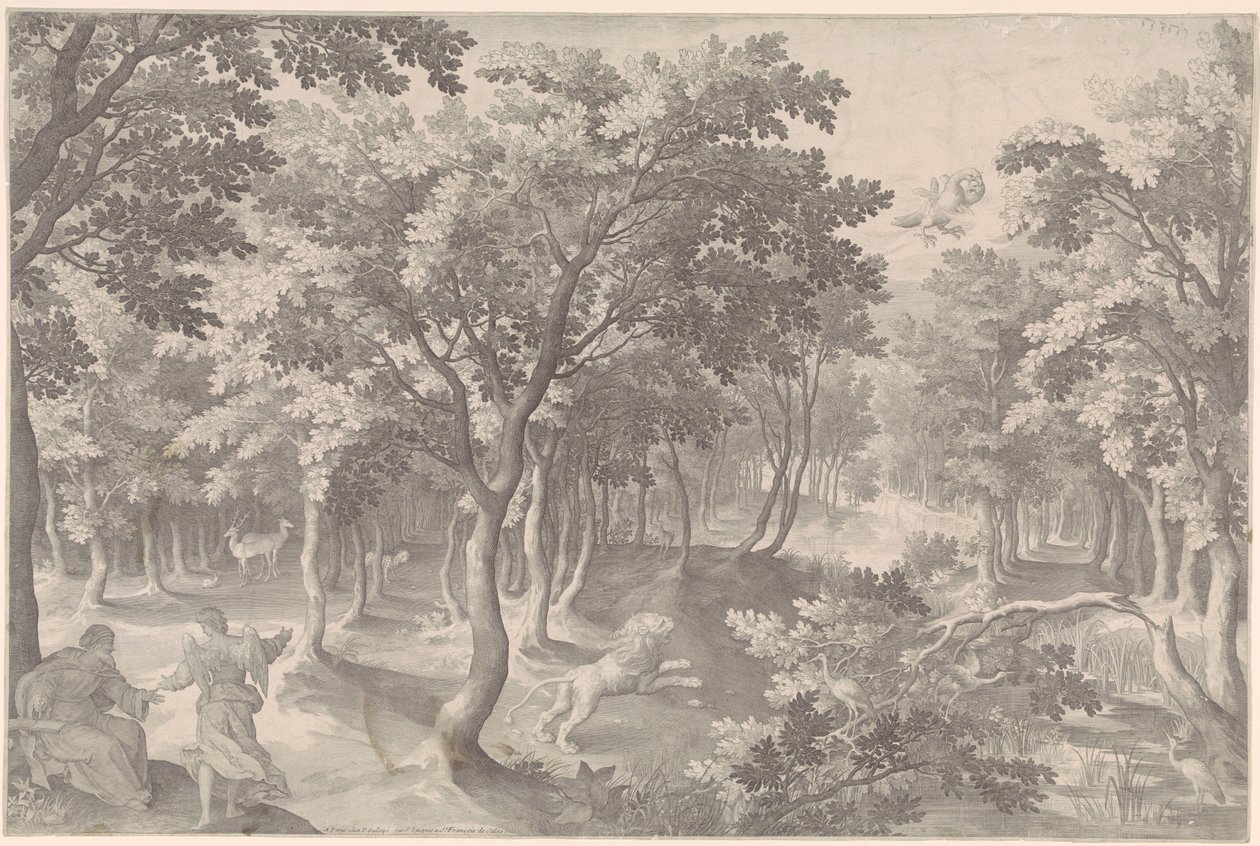 A Quinta Visão de Ezra de Nicolaes de Bruyn