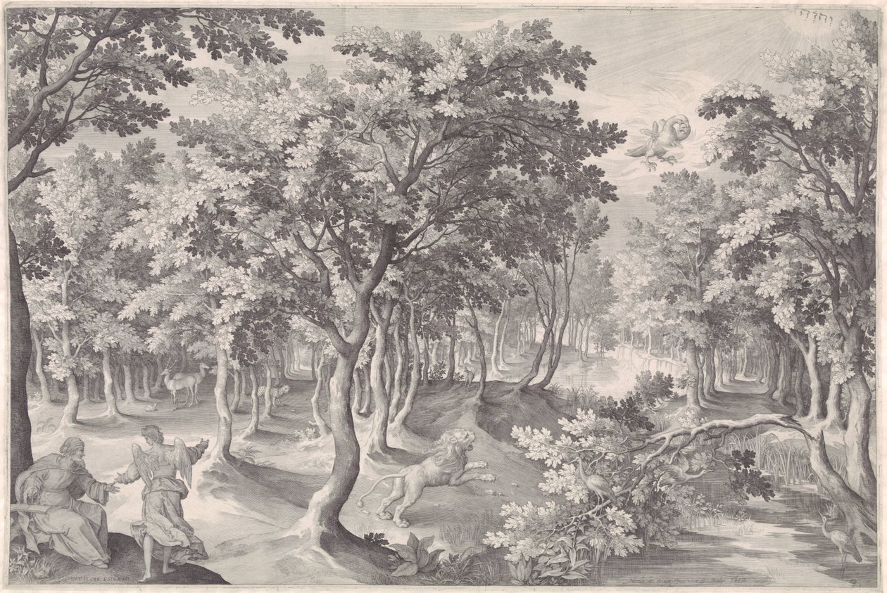 Quinta visão de Esdras de Nicolaes de Bruyn