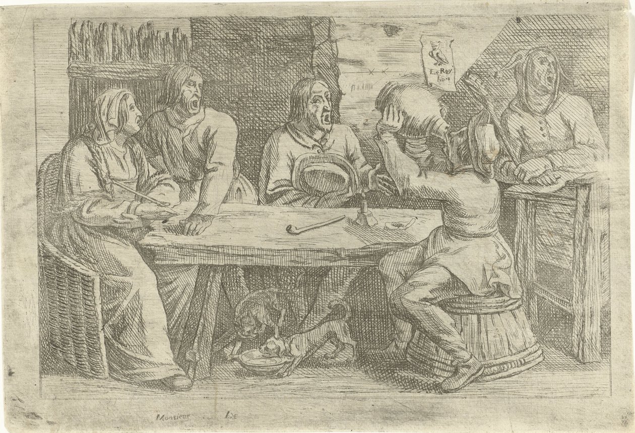 Empresa camponesa com bobo de Nicolaes van Haeften