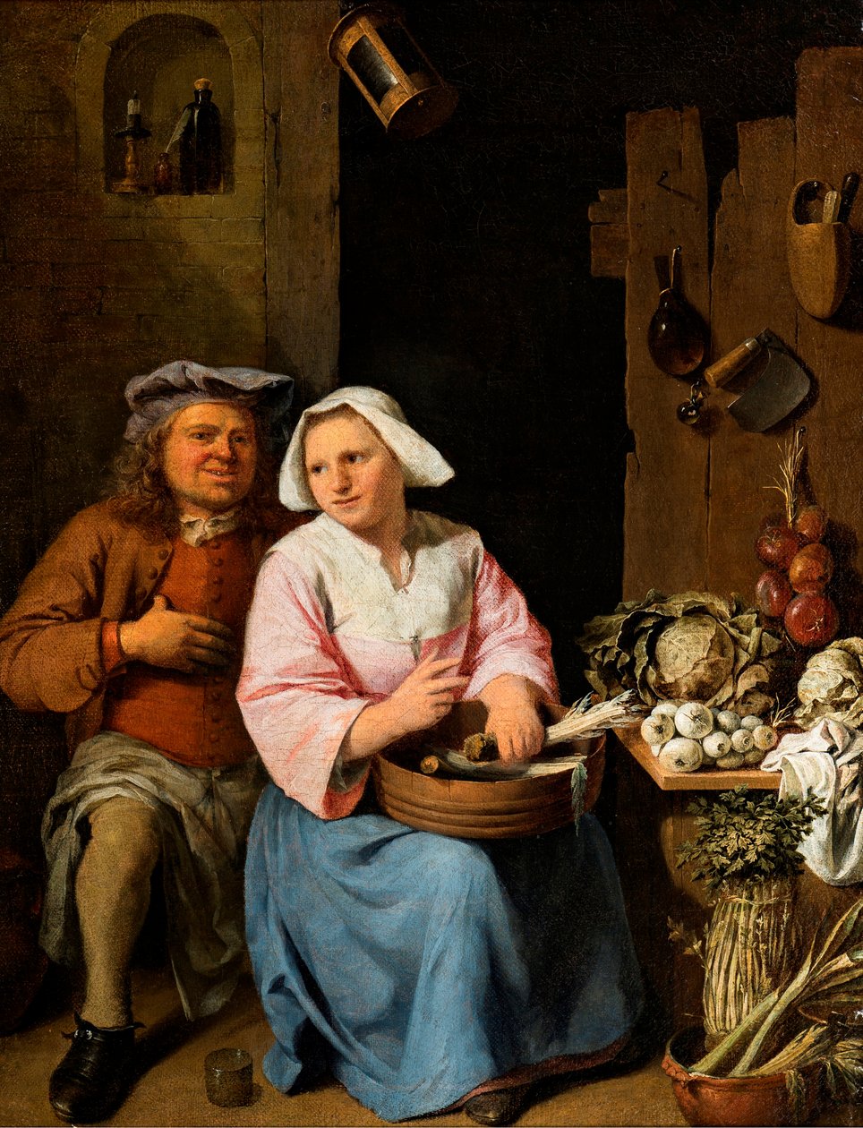 Declaração de amor, 1706. de Nicolaes van Haeften