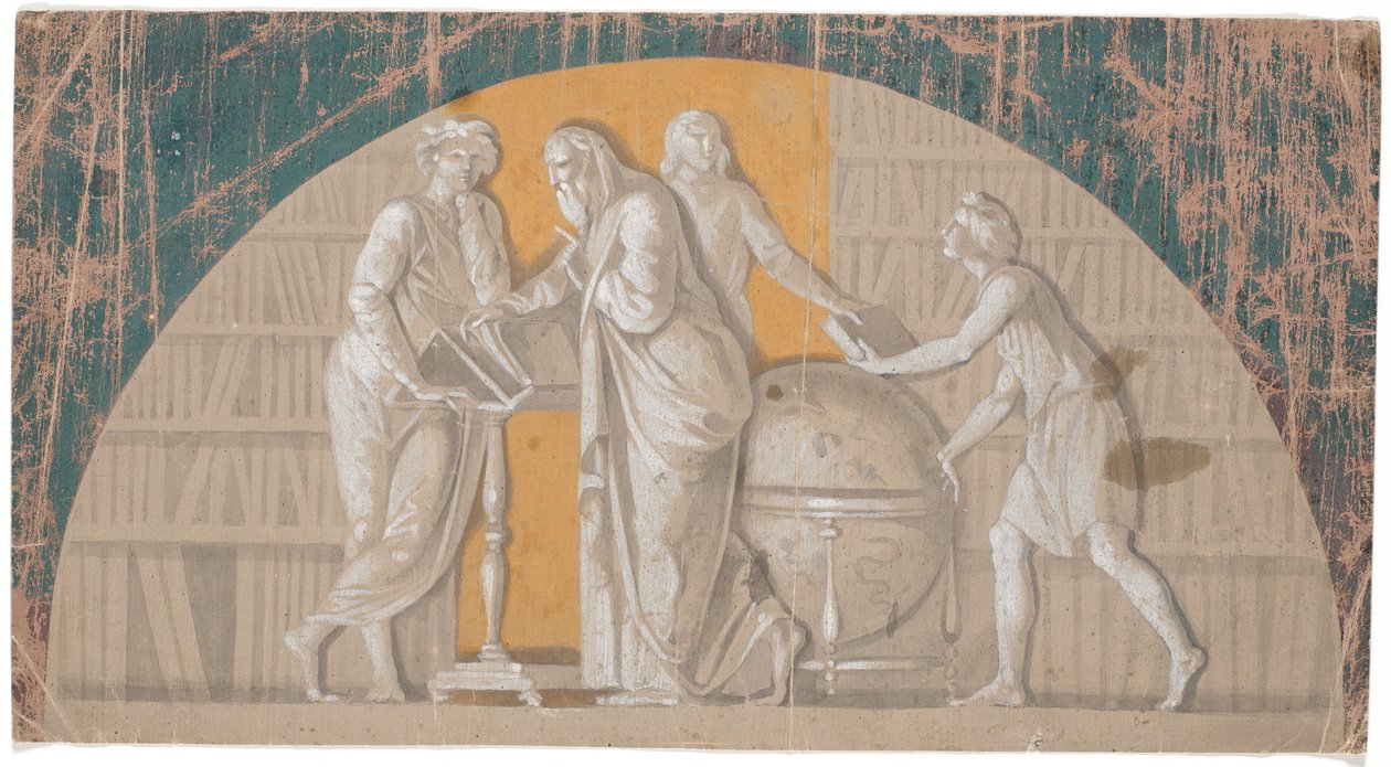 A criação do reg. biblioteca de Nicolai Abildgaard