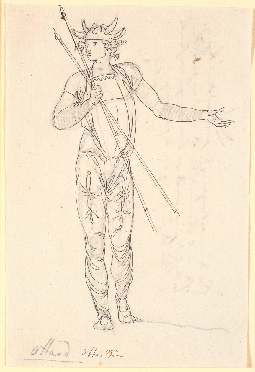 Ottard, filho de Ebbe de Nicolai Abildgaard