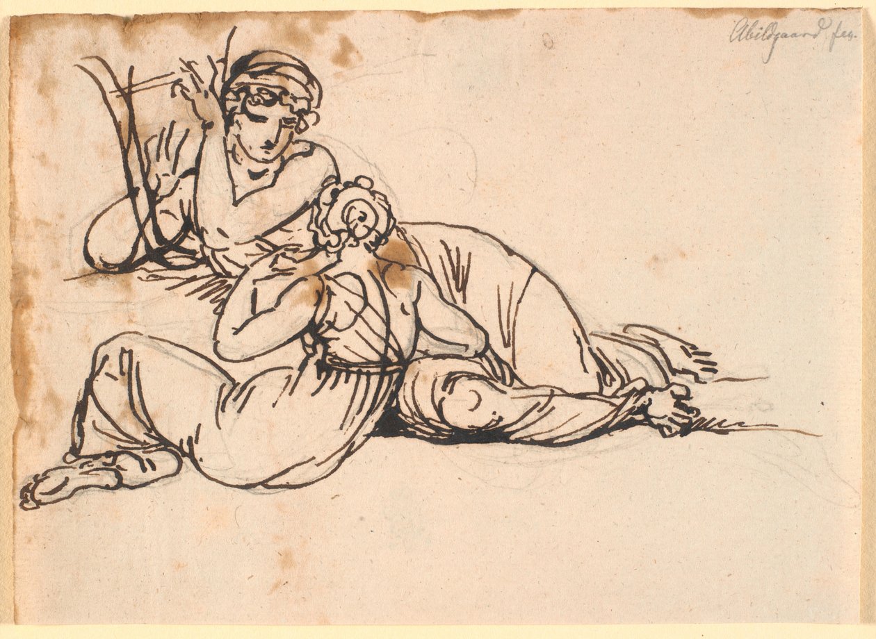 Safo e o Mitileno de Nicolai Abildgaard