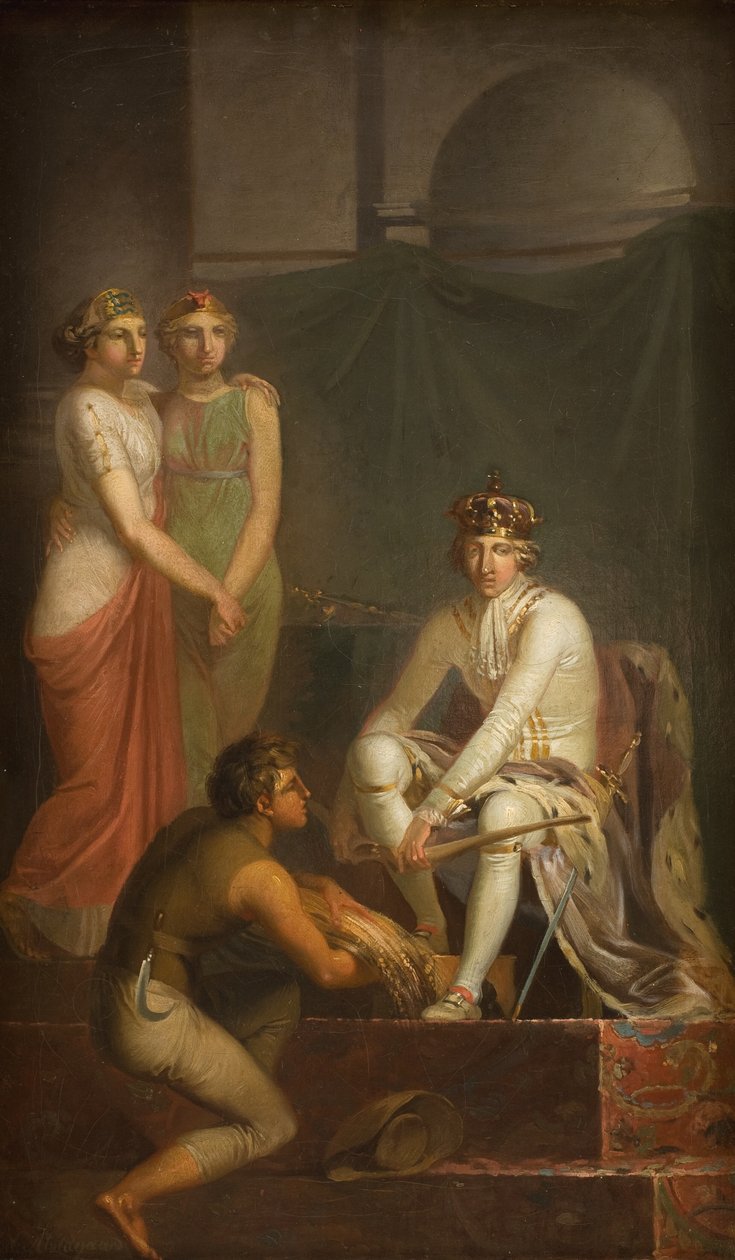 A Abolição da Adscrição em 1788 de Nicolai Abildgaard
