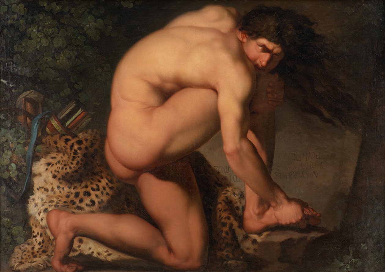 Os Filoctetes Feridos de Nicolai Abildgaard
