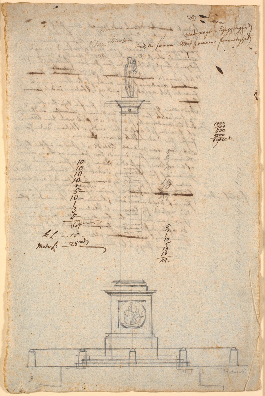 Esboço do Apoio à Liberdade de Nicolai Abildgaard