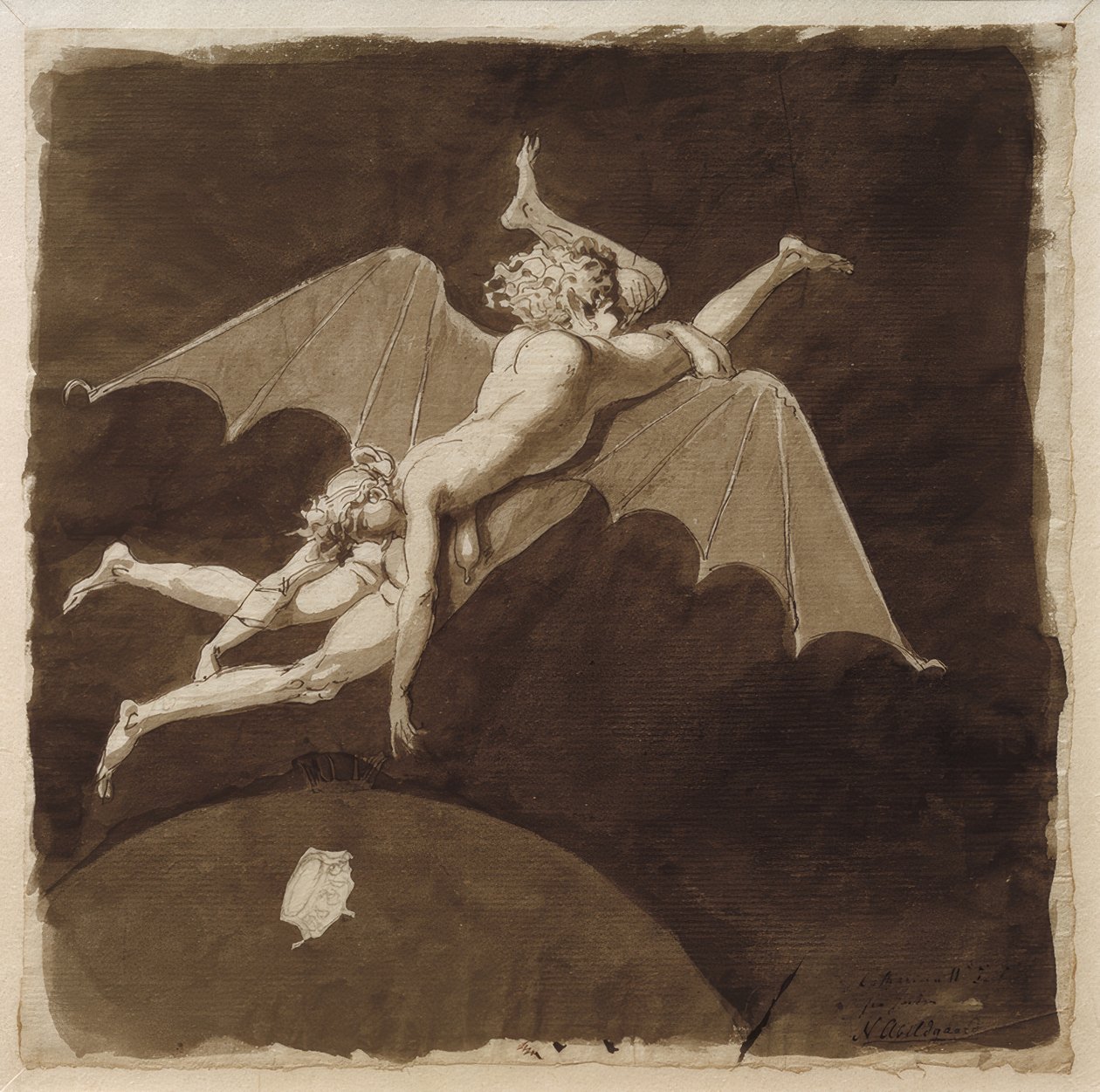 A Viagem Infernal de Catarina, a Grande de Nicolai Abraham Abildgaard