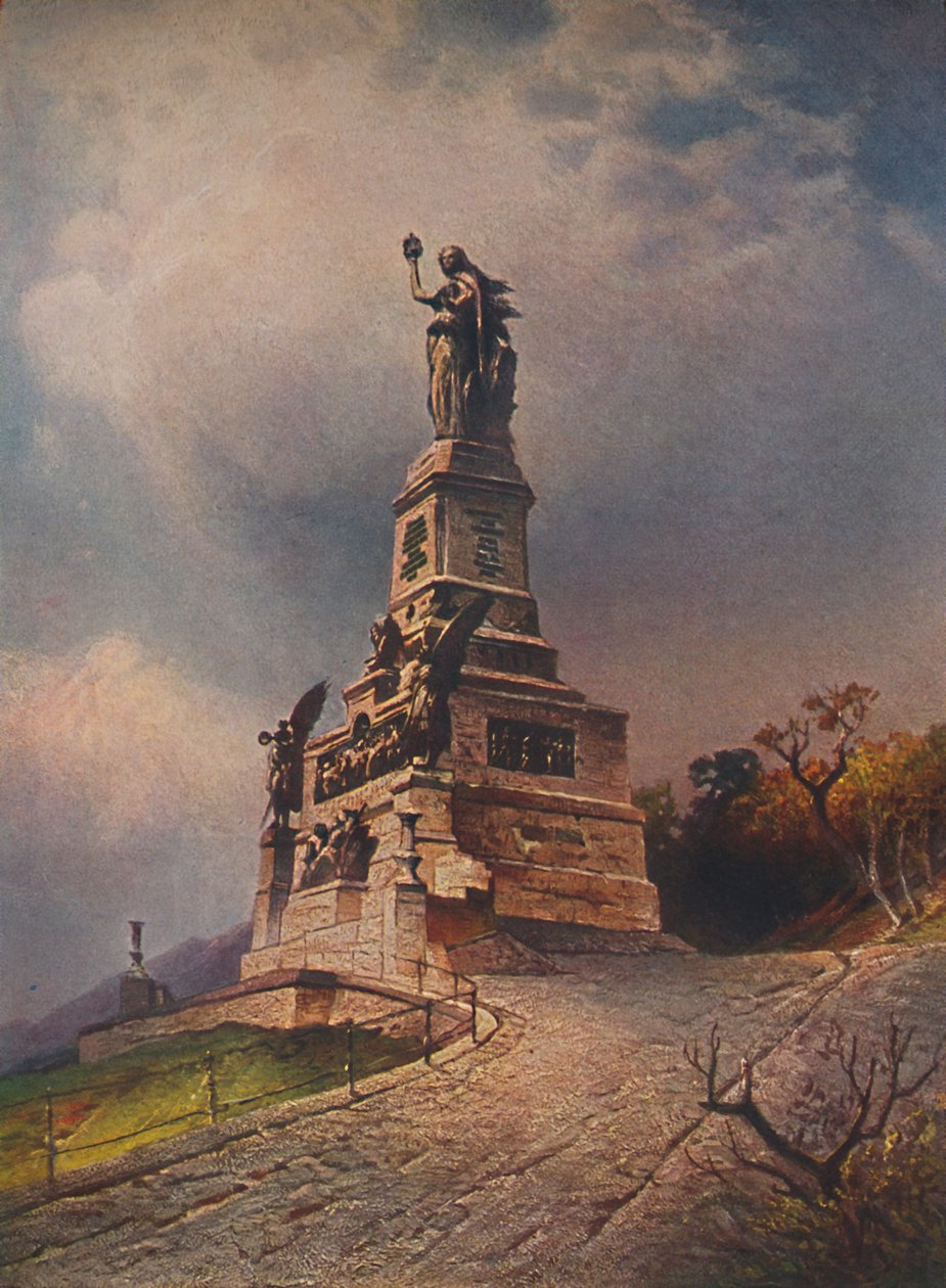 O monumento de Niederwald, 1923. de Nicolai Astudin
