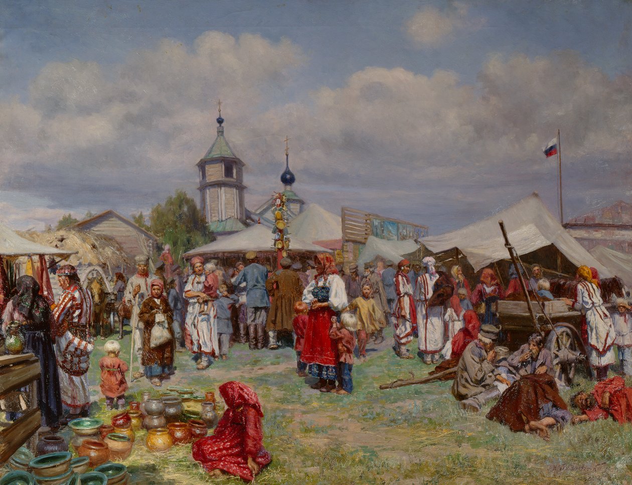 Feira Russa de Nicolai Karlovich Grandkovskii