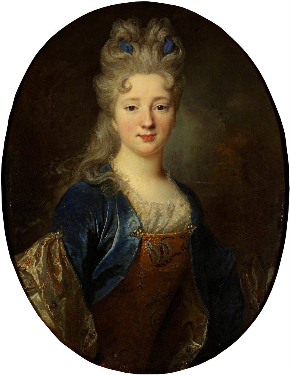 Retrato feminino de Nicolas de Largillière