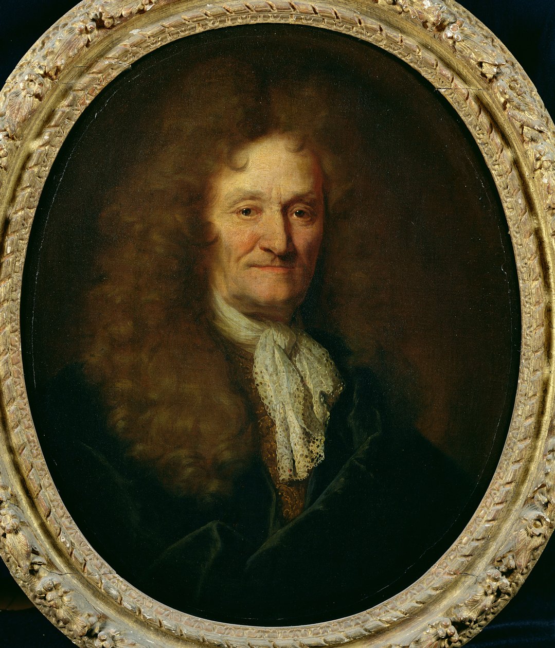 Retrato de João de La Fontaine (1621-95) de Nicolas de Largillière